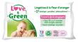 Love &amp; Green Wipes with Orange Blossom 64 Wipes