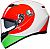 AGV K3 Rossi Mugello 2018, integral helmet Color: White/Light Green/Red Size: XS