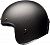Bell Custom 500 Carbon Solid, jet helmet Color: Matt-Black Size: XS