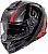 Premier Devil GT, integral helmet Color: Grey/Black/Red Size: S