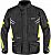 Germot Tyron, textile jacket waterproof Color: Black/Light Grey Size: S