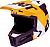 Leatt 2.5 Indigo S23, cross helmet Color: Matt Violet/Yellow/White Size: XS