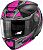 Givi X.27 Sector, flip-up helmet women Color: Matt Black/Grey/Pink Size: XS (54)