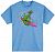 Icon Dino Fury, t-shirt Color: Light Blue/Green/Pink Size: S
