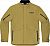 Icon Stormhawk WP, textile jacket waterproof Color: Light Brown Size: S