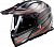 LS2 MX436 Pioneer Evo Knight, enduro helmet Color: Grey/Orange Size: XXS