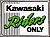 Nostalgic Art Kawasaki - Riders Only Ninja, magnet 8 cm x 6 cm