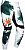 Thor Pulse S21 Tropix, textile pants kids Color: White/Black/Dark Green/Orange Size: 20