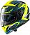 Premier Devil EV, integral helmet Color: Neon-Yellow/Black/Blue Size: XS