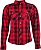 Rusty Stitches Liss, shirt/textile jacket women Color: Red/Black Size: 36