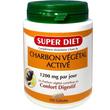 SUPER DIET CHARBON VEGETAL ACTIVE 150 GELULES 
