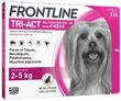 FRONTLINE TRI-ACT CHIENS 2-5KG 3X0.5ML 
